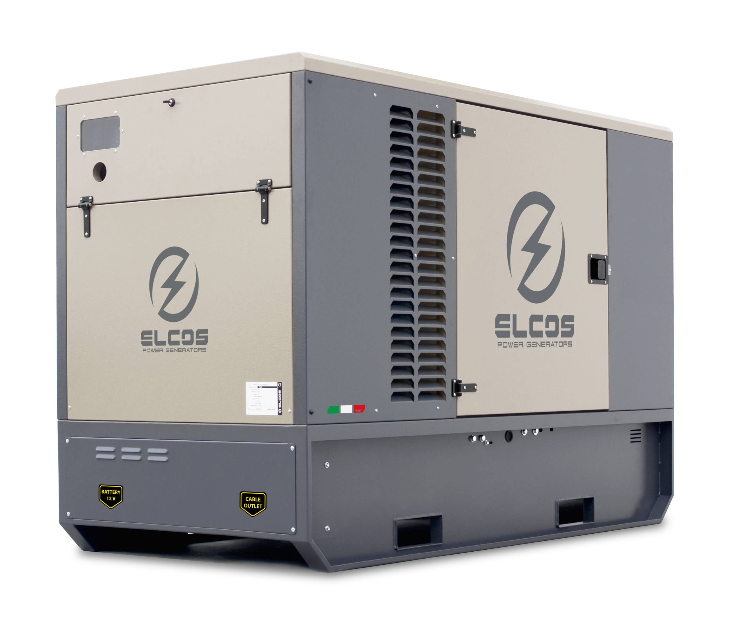 SUPERSILENT diesel generator PRP 62,5 kVA (50 kW)|LTP 67 kVA(53.6 kW) | 400V | 1500 rpm