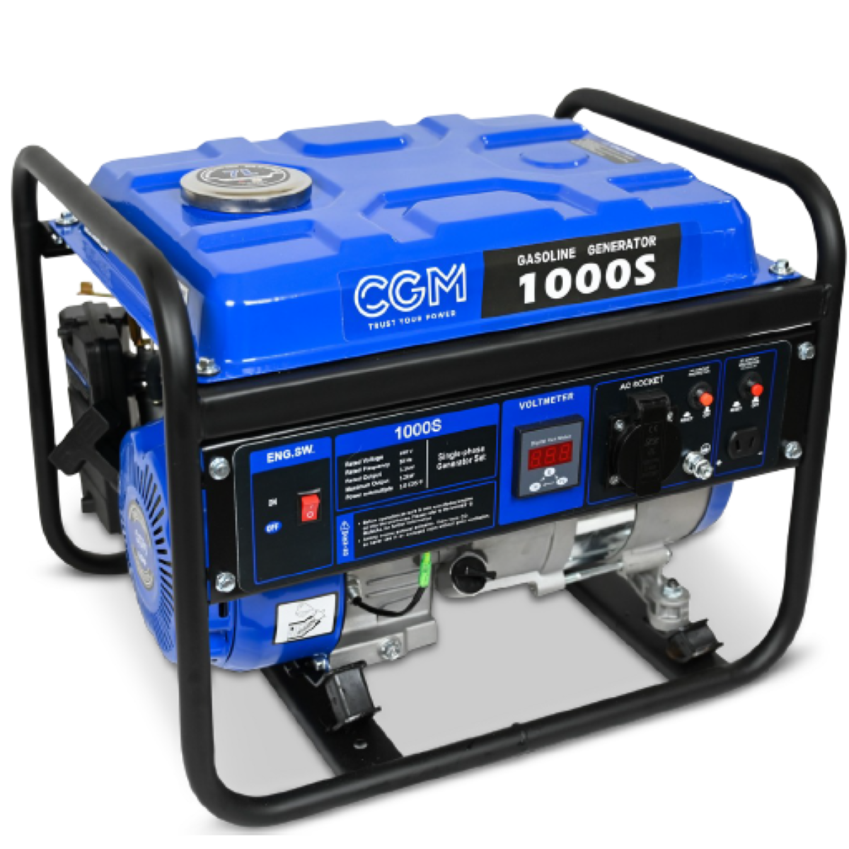 Super Power portable genset 1,2 kVA / 1,2 kW, 230V,  manual start